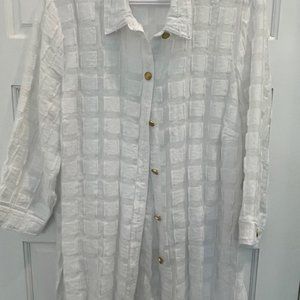 Chico's Summer Jacket in White